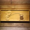 Michigan Wolverines Calvin vs Spartans Wood Sign