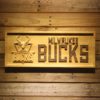 Milwaukee Bucks Wood Sign - Legacy Edition