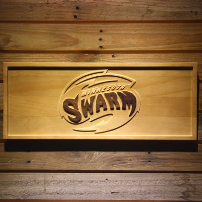 Minnesota Swarm Wood Sign - Legacy Edition neon sign LED