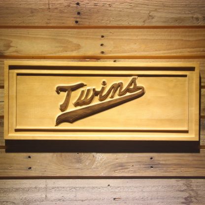 Minnesota Twins 8 Wood Sign - Legacy Edition neon sign LED