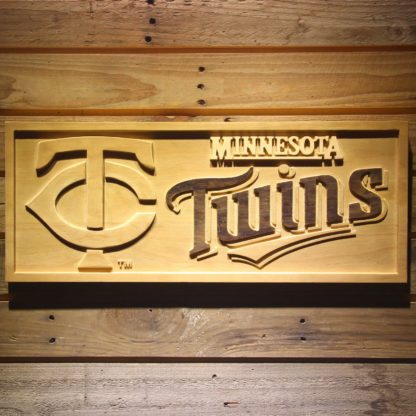 Minnesota Twins Wood Sign neon sign LED