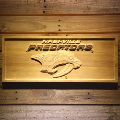 Nashville Predators Wood Sign neon sign LED