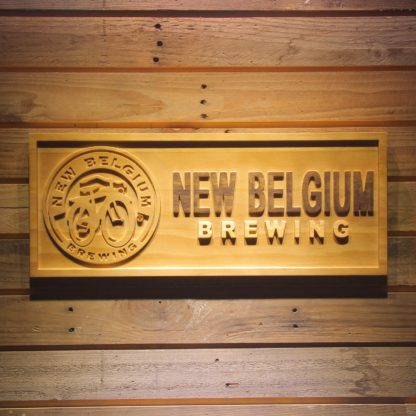 New Belgium Brewing Company Wood Sign neon sign LED