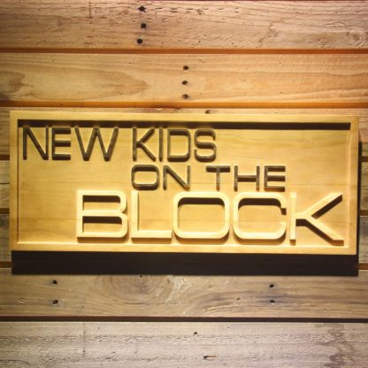 New Kids On The Block Wood Sign neon sign LED