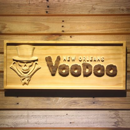 New Orleans VooDoo Wood Sign - Legacy Edition neon sign LED