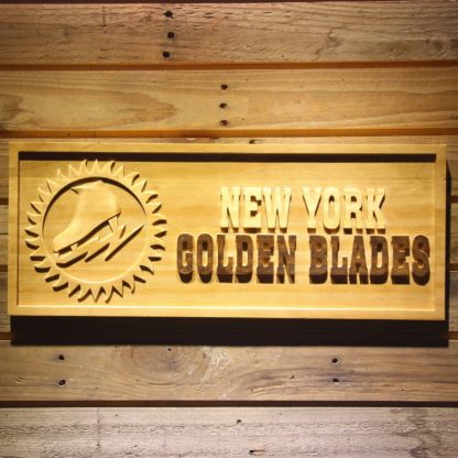 New York Blades Wood Sign - Legacy Edition neon sign LED
