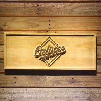 Baltimore Orioles 1995-2008 Wood Sign - Legacy Edition neon sign LED