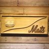 New York Mets Split Wood Sign