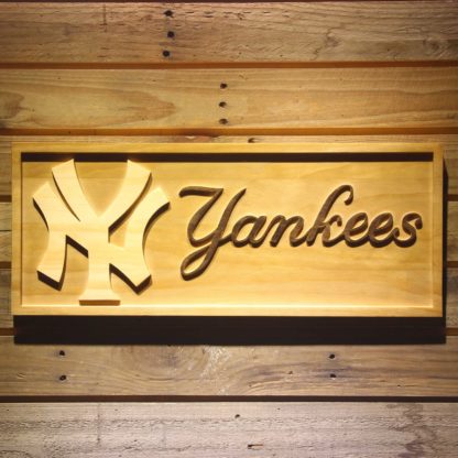 New York Yankees 6 Wood Sign neon sign LED