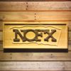 NOFX Border Wood Sign