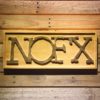 NOFX Wood Sign