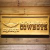 North Queensland Cowboys Wood Sign