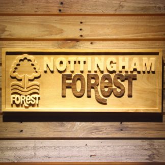 Nottingham Forest FC Wood Sign neon sign LED