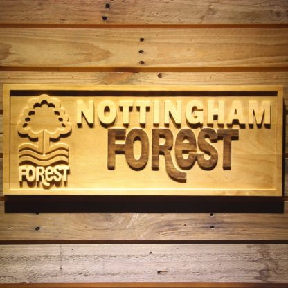 Nottingham Forest FC Wood Sign neon sign LED