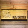 Oakland Raiders Helmet Wood Sign