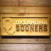 Oklahoma Sooners Wood Sign