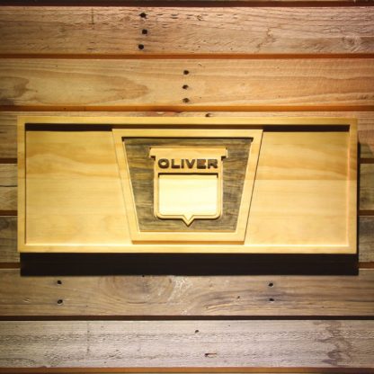 Oliver Old Logo Wood Sign neon sign LED