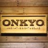 Onkyo Wood Sign