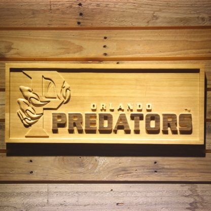 Orlando Predators Wood Sign - Legacy Edition neon sign LED