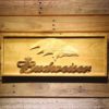 Baltimore Ravens Budweiser Wood Sign