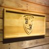 Baltimore Ravens Shield Logo Wood Sign