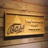 Bass First Pale Ale Wood Sign