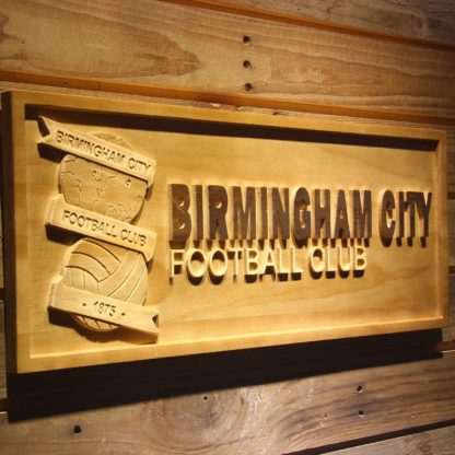 Birmingham City Football Club Wood Sign neon sign LED