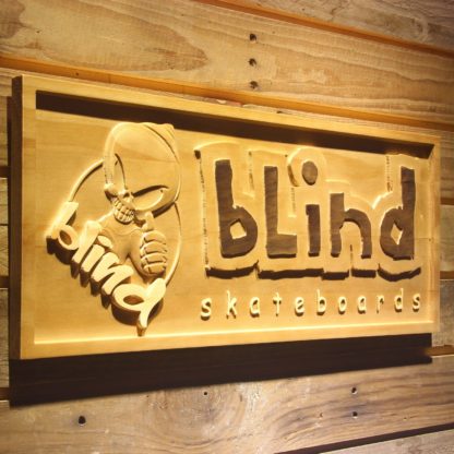 Blind Wood Sign - Legacy Edition neon sign LED