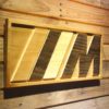 BMW M Series Wood Sign
