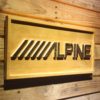 Alpine Wood Sign