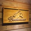 Budweiser Horse Wood Sign