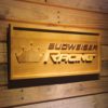 Budweiser Racing Wood Sign
