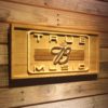 Budweiser True Music Wood Sign