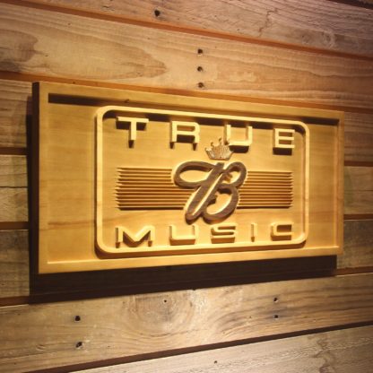 Budweiser True Music Wood Sign neon sign LED