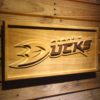 Anaheim Ducks Wood Sign