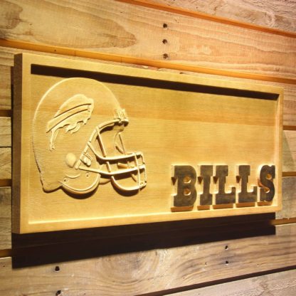 Buffalo Bills Helmet Wood Sign neon sign LED