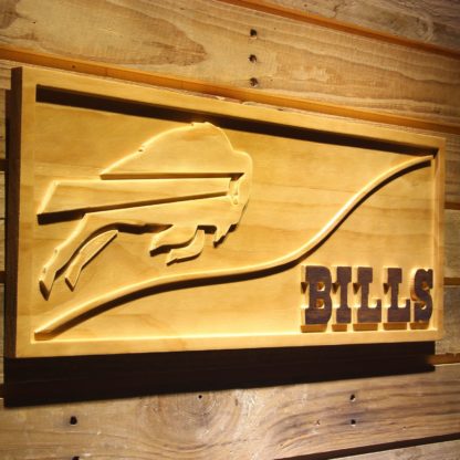 Buffalo Bills Split Wood Sign neon sign LED