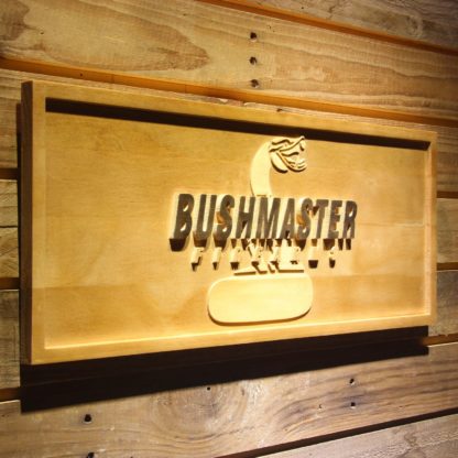 Bushmaster Wood Sign neon sign LED