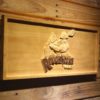Calgary Roughnecks Wood Sign