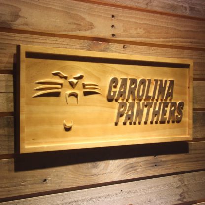 Carolina Panthers Wood Sign - Legacy Edition neon sign LED