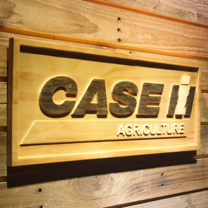 Case IH Agriculture Wood Sign neon sign LED