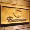Chicago Bears Budweiser Wood Sign