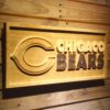 Chicago Bears Wood Sign