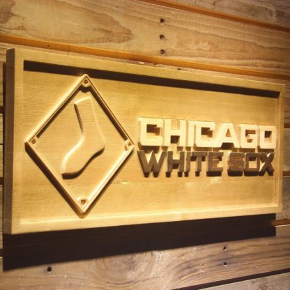 Chicago White Sox 5 Wood Sign neon sign LED