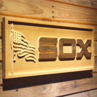 Chicago White Sox 1917-1918 Wood Sign - Legacy Edition neon sign LED