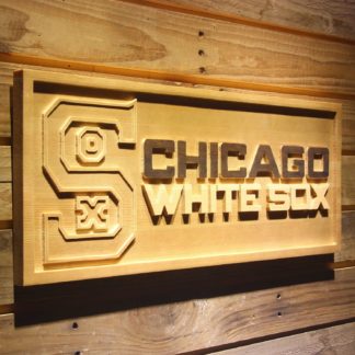 Chicago White Sox 1943-1946 Wood Sign - Legacy Edition neon sign LED
