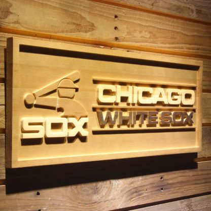 Chicago White Sox 1987-1990 Wood Sign - Legacy Edition neon sign LED