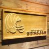 Cincinnati Bengals Helmet Wood Sign