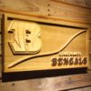 Cincinnati Bengals Split Wood Sign