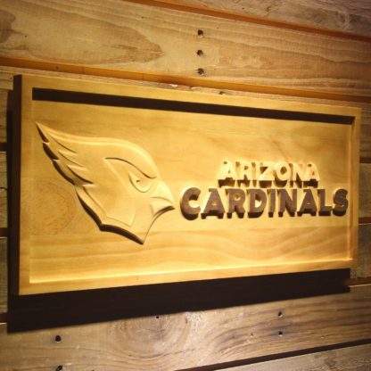 Arizona Cardinals Wood Sign neon sign LED